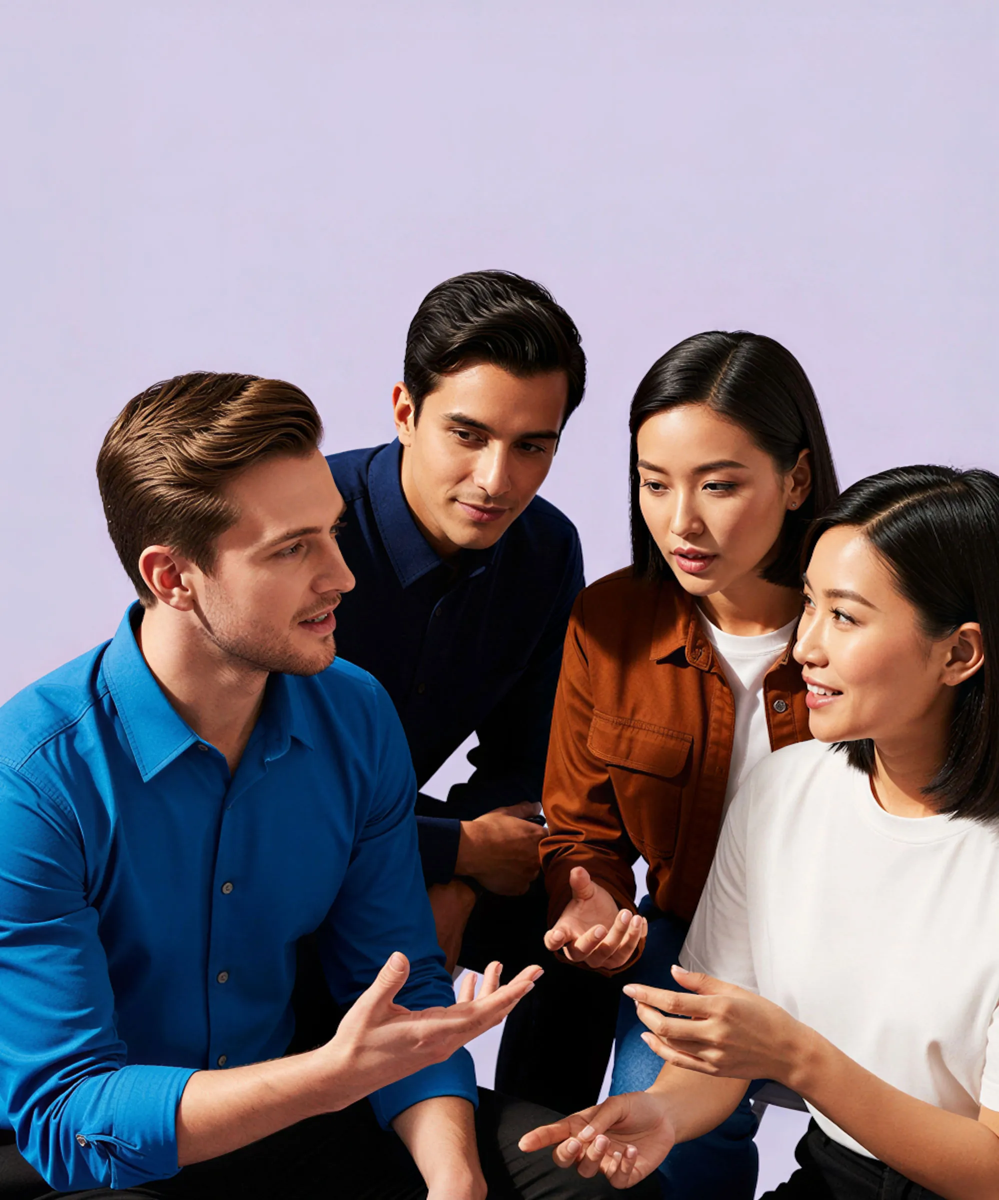 Group Discussion Scene