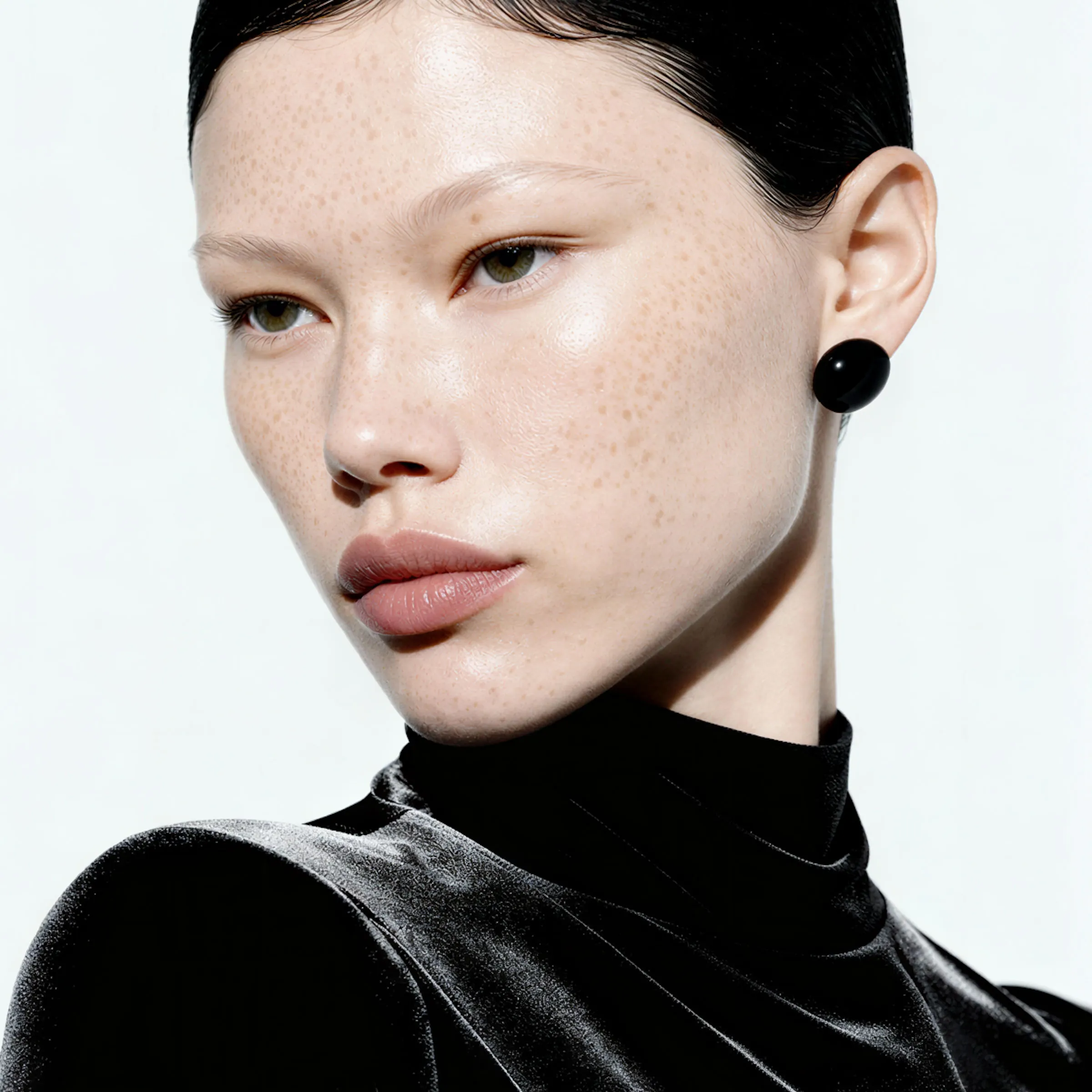 Freckled Portrait