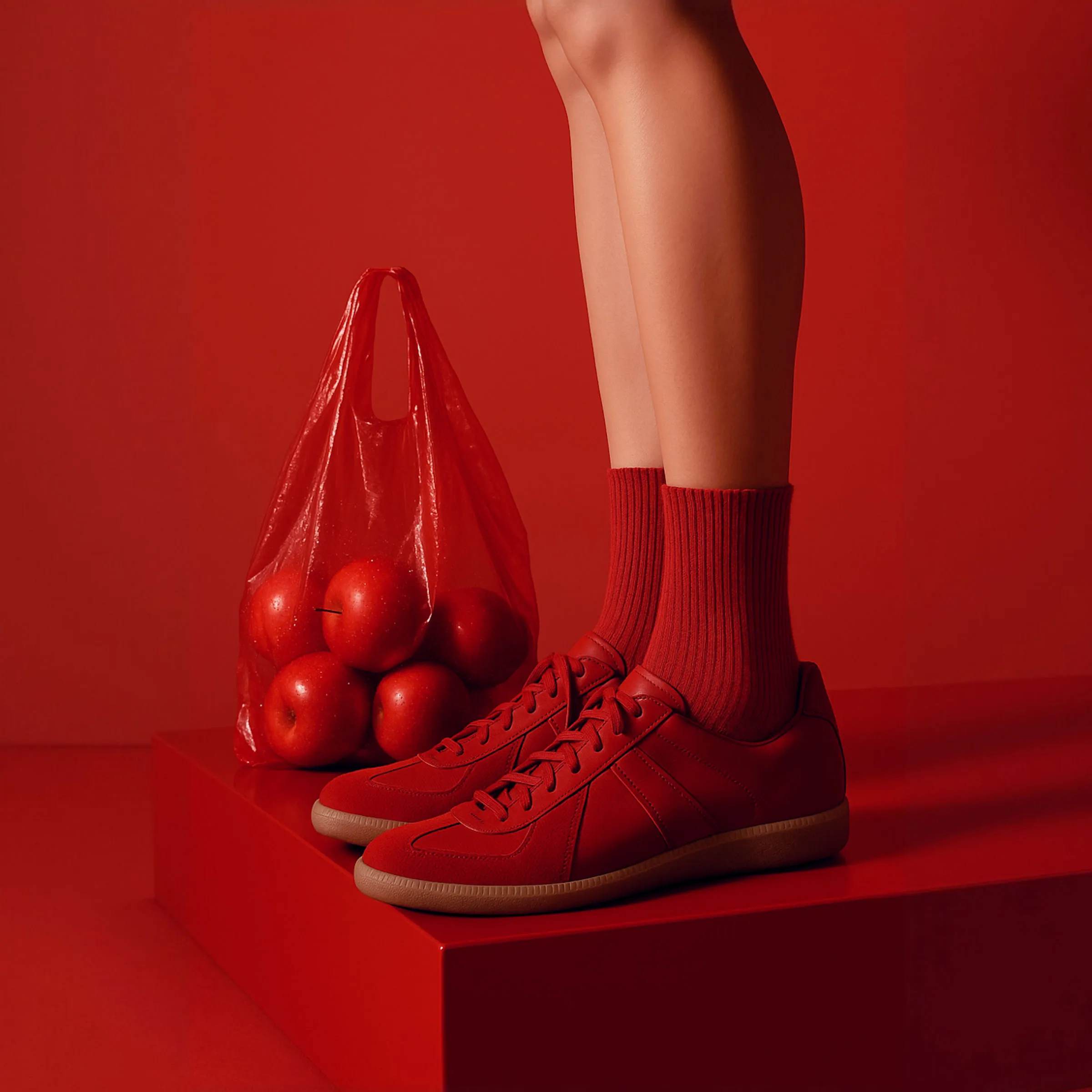 Red Monochrome Aesthetic